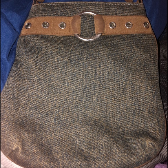 Faded denim wash jean purse - Picture 2 of 6